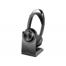 Беспроводная гарнитура POLY VOYAGER FOCUS 2 USB-C Microsoft Teams + USB-C/A Adapter + charge stand [9T9J6AA] i464600