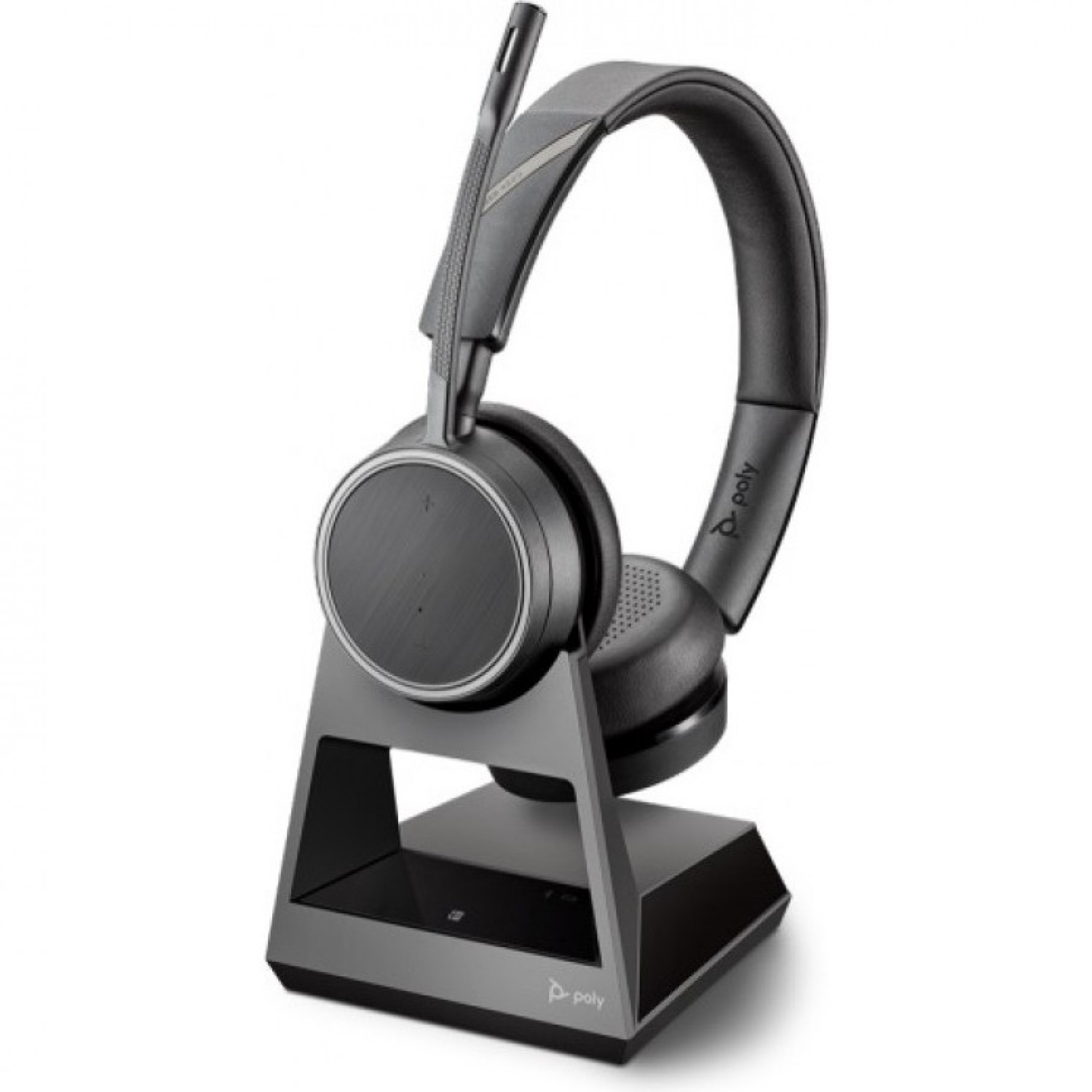 PLANTRONICS POLY VOYAGER 4220 OFFICE-1 212721-05. Купить Беспроводная  гарнитура на Официальном Сайте PLANTRONICS в России.