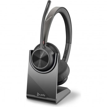 Беспроводная гарнитура PLANTRONICS POLY VOYAGER 4320-M UC + зарядная подставка